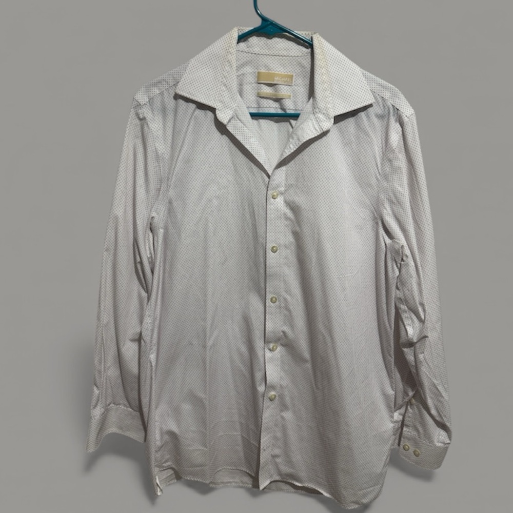 Michael Kors Cream Dotted Shirt